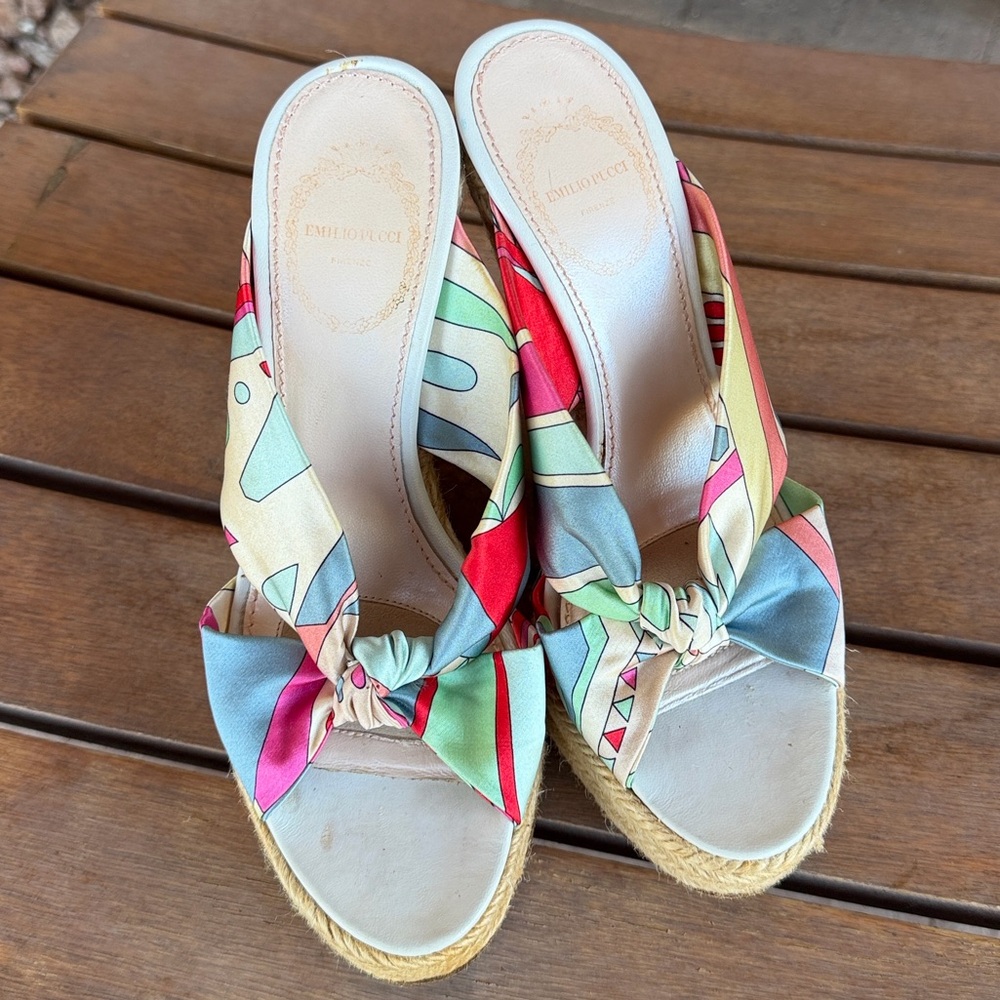 Emilio Pucci Wedges